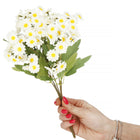 Kunstboeket - Sierboeket - Decoratief - 5 Takken - Decoratief - 75 Bloemen - 33.5 cm