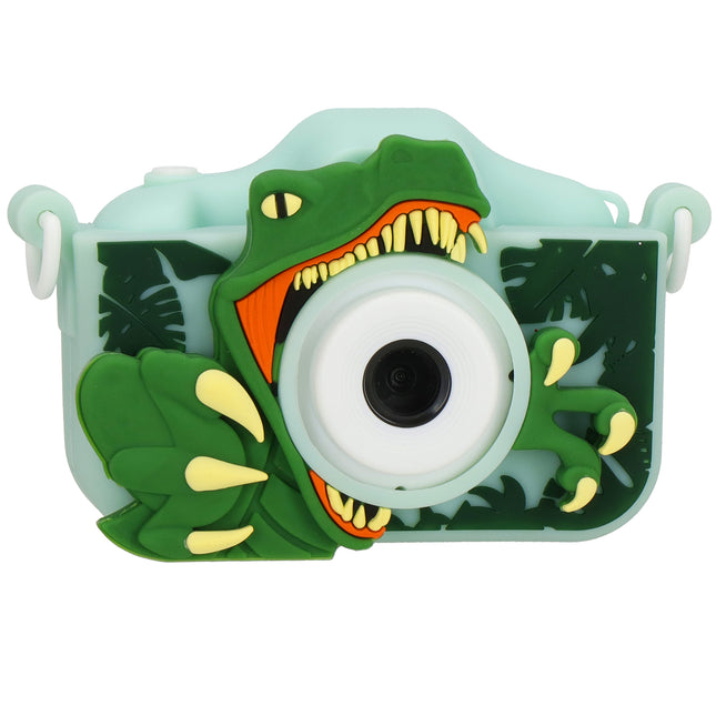 Digitale Camera - Kindercamera - Kindvriendelijk - Dinosaurus - Groen - 40MPX