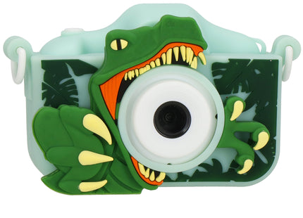 Digitale Camera - Kindercamera - Kindvriendelijk - Dinosaurus - Groen - 40MPX