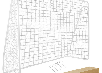Voetbaldoel | Staal | Voetbal | Trainen | 210 x 150 | Wit