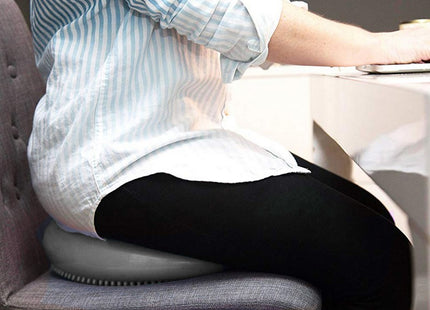 Balanskussen | Inclusief Pomp | Grijs Glans | 34 cm