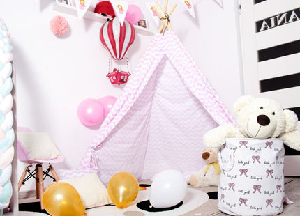 Tipi Tent | 120x100x180 cm | Roze | Zigzag