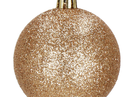 Kerstballen | Mix | 33 Stuks | Rose/Goud
