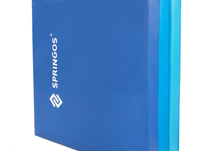 Fitnessmat | 3 Delig | 180 x 60 x 5.5 cm | Blauw