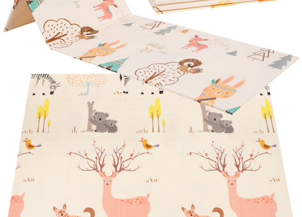 Speelmat | Speelkleed Foam | Opvouwbaar | Voertuigen | Dieren | Alfabet | Cijfers | 150 x 200 cm