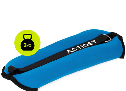 Pols- en enkelgewicht | 2 Stuks | 2 kg | Blauw