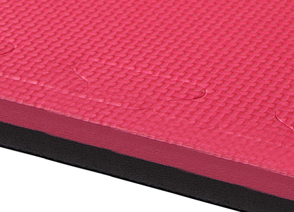 Vloerbeschermingsmat Fitness | 100 x 100 cm | Fitnessmat | Fitnesstegels | Rubbertegels | Rood