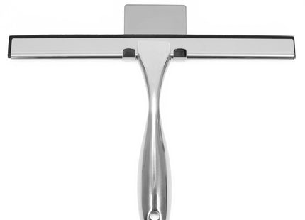 Douchewisser - Raamwisser - Incl. Ophang Haak - Badkamer Accessoires - Zilver - 25 x 18,5 Cm