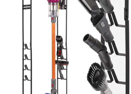 Universele Stofzuiger Standaard voor o.a. Dyson V7, V8, V10, V11, V12, V15 -  Ook geschikt voor andere merken zoals AEG, Rowenta, Samsung, Bosch - Vrijstaand - 127 Cm - Staal