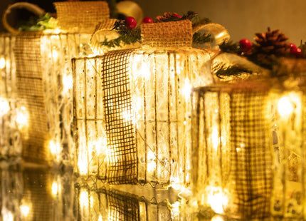 Kerstverlichting | Geschenkdozen 3 stuks | Batterij