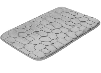 Badkamermat - Antislip - Sneldrogend - Grijs - 60 x 40 cm