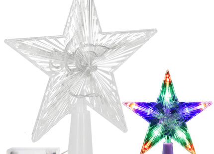 Piek - Kerstster - 10 LED - Kerstdecoratie - Multicolor
