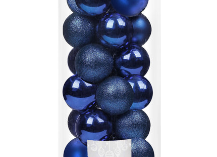 Kerstballen | 20 Stuks | 4 cm | Blauw