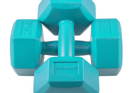 Dumbbell Set - 2,5 KG - Blauw - Oefengewichten