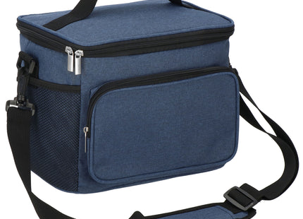 Koeltas | Koelbox | 20,5 x 27 x 19 cm | 11 Liter | Blauw/Zwart