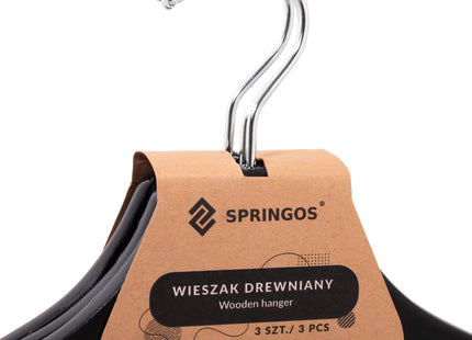 Kledinghangers | Kledinghanger | 3 Stuks | Zwart
