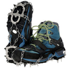 Sneeuwgripzolen - Sneeuwijzers - Spikes voor Schoenen - Anti Slip - Zilver - Zwart - 41 - 45