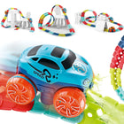 Racebaan - LED Verlichte Raceauto - 184 Delen - Multicolor