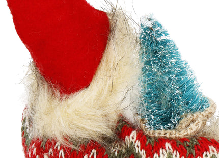 Kerstman | Kerstbeeldje | Kerstversiering | 20 cm