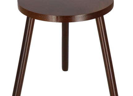 Springos Plantentafel | Plantenstandaard | 35 cm | Donkerbruin