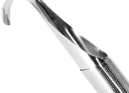 Theezeef | Thee infuser | 15 cm | Zilver