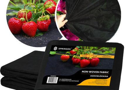 Worteldoek - Anti -Onkruid - Beschermfolie - 50g - 1,1X10 M - Zwart