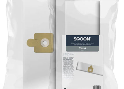 SQOON® Stofzuigerzakken 5x Geschikt voor Taski GO / Blue Vac 11 / DiBO Piccolo