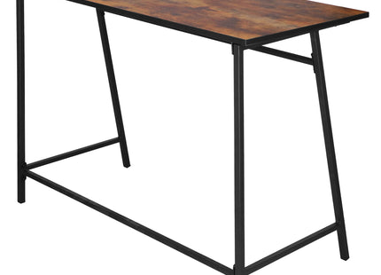 Salontafel | Rechthoekig | 100x50x76 cm | Zwart/Donkerbruin