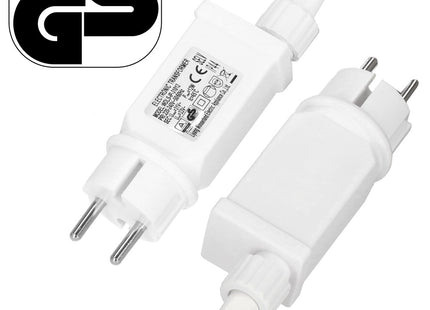IJspegel Verlichting | 12 m + 2.5 m Snoer | 300 LED | Flash | Koppelbaar | Warm Wit