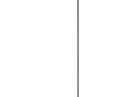Traphekje | 114 - 119 cm | Traphek | Veiligheidshekje | Metaal/Kunststof | Grijs