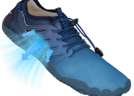Waterschoenen - AQUA Shoes - Sneldrogend - Rubber - Unisex - Blauw/Zwart - Maat 41