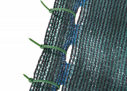Zichtbreeknet | Rol 1,5 x 50 m | 90 % Schaduw | 140g/m2 | Groen