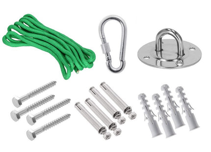 Plafondhaak | Ophangsysteem Hangstoel | Schommelhaak | Ophanghaak | Inclusief Montageschroeven | 250 kg