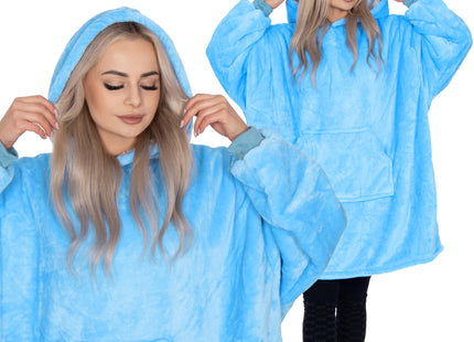 Oversized Fleece Deken/Trui - Oversized Deken - Oversized Trui - Hoodie - Capuchon