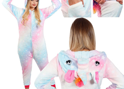 Onesie Volwassenen | Eenhoorn | Maat M | Multicolor