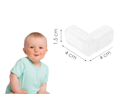 Hoekbeschermers | 10 Stuks | Hoekbeschermers Tafel | Hoekbeschermers Baby | Transparant