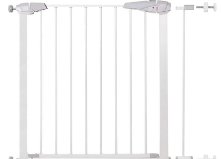 Traphekje | 84 - 91 cm Traphek | Veiligheidshekje | Metaal | Wit