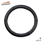 CarPassion Stuurhoes - Steering Cover - Leer - Ø 35-37 CM