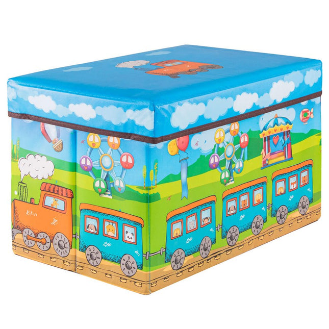 Speelgoedkist | Opbergbox | Kinderkamer | 30 x 48 x 29 cm | Multicolor