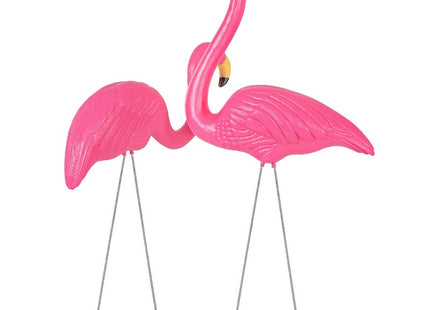 Flamingo | Tuinsteker | 75 cm | Set Van 2 | Roze