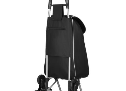 Boodschappentrolley - Met Zes Wielen - Grijs - Zwart - 30 L - 18 KG - 95 x 54 CM