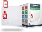 SQOON® Stofzuigerzakken - Geschikt voor Numatic Henry, Hetty, James & PPR-240 | Voordeelset 50 Stuks | NVM 1CH | Model 604015
