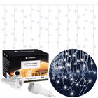 IJspegel Verlichting | 12 m + 2.5 m Snoer | 300 LED | Flash | Koppelbaar | Koel Wit