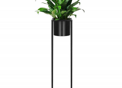 Staande Plantenbak | Plantenbakken | Bloempothouder | Metaal Zwart | 100 cm