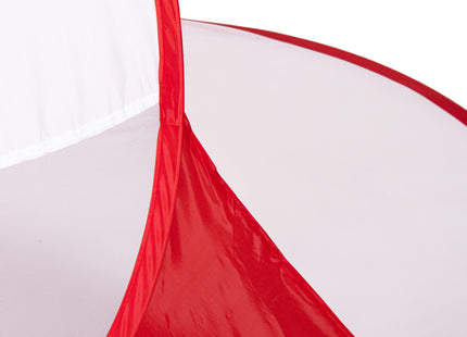 Strandtent | Pop-Up Strandtent | UV Filter | Inclusief Draagtas | 120 x 200 cm | Rood