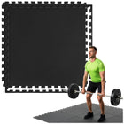 Puzzelmat | Fitness Vloer | Fitnessmat | Fitnesstegels | 100 x 100 cm |  Anti-slip | EVA-schuim | 2 Cm