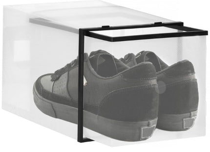 Schoenenbox | Sneakerbox | Kunststof | Transparant | 1 Stuk | 20.5 x 28.5 x 20 cm