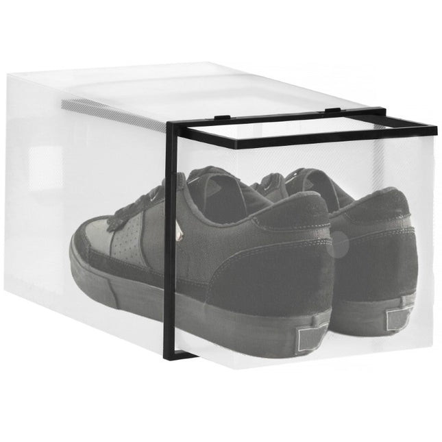Schoenenbox | Sneakerbox | Kunststof | Transparant | 1 Stuk | 20.5 x 28.5 x 20 cm
