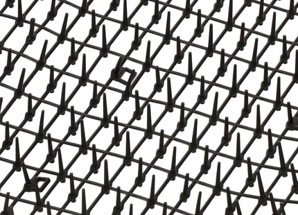 Dierwerende Mat - Katten - Vogels - Verjager - Met Ankers - Herbruikbaar - Duurzaam - 200 x 29,5 cm - Zwart