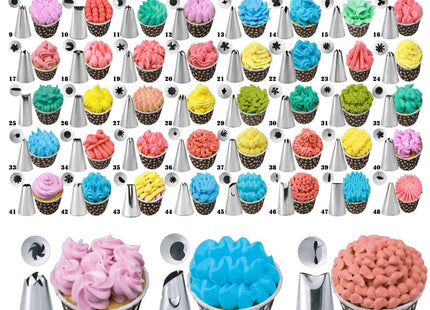 Taart Decoratie Set | Draaiend Taartplateau | 106-Delig